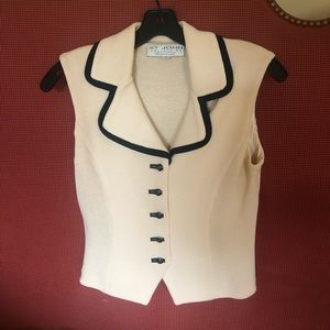St. John Knit Vest - Size 2